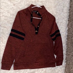 Button up sweater